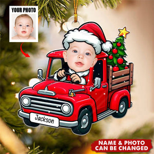 Personalized Kids Upload Photo Ornament