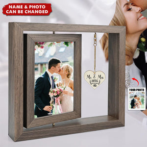 Happily Ever After - Personalized Wooden Photo Frame