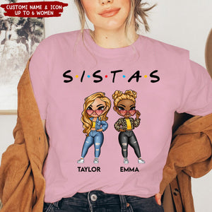 We Are Sistas - Personalized T-Shirt