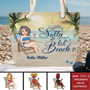 Beach Lovin' Girl - Personalized Beach Bag