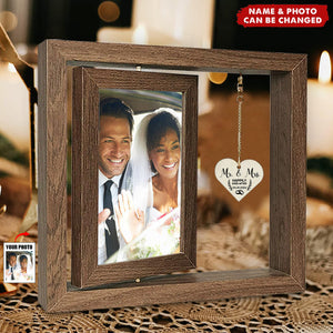 Happily Ever After - Personalized Wooden Photo Frame